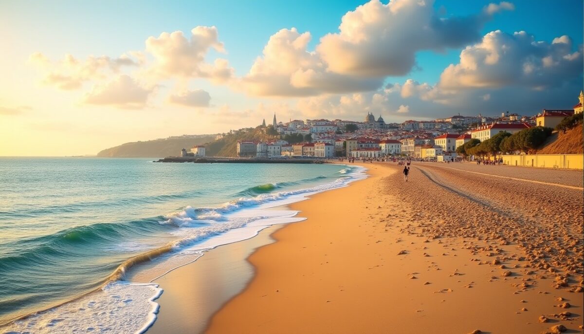 Lisbonne et ses trésors côtiers : guide des plages incontournables en un clin d'œil