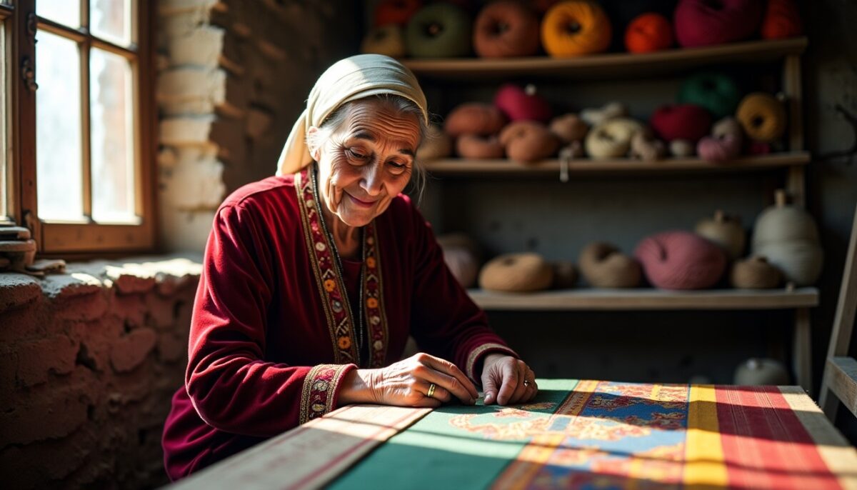Brochali : voyage au cœur de l'histoire, de la culture et de l'artisanat textile du Caucase